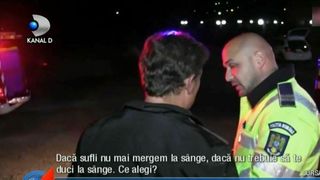 Scene incredibile in Dej! Ce a putut sa faca un sofer imbibat de alcool! Politistii au ramas masca