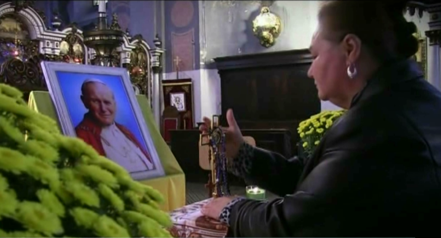 Sangele Papei Ioan Paul al II-lea, in catedrala greco-catolica din Cluj