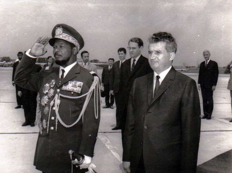 Ceausescu avea o relatie buna cu africanul