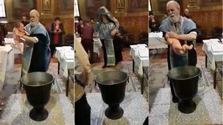 Braila: Preotul care a bruscat un copil la botez, suspendat de la oficierea slujbelor