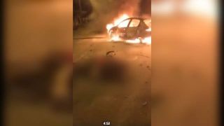 Un mort si cel puţin un ranit grav intr-un accident rutier urmat de un incendiu care a cuprins mai multe masini, in Capitala.