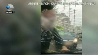 Asa nervi in trafic??? Cine este barbatul care ii sparge parbrizul unui alt sofer pe o strada din Bucuresti