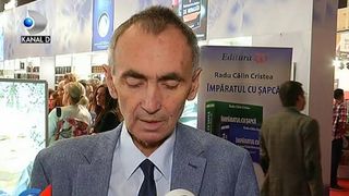 Radu Calin Cristea, critic literar, scriitor si jurnalist, a lansat astazi cele doua volume ale unei lucrari exceptie