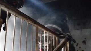 Incendiu la un bloc din Centrul Capitalei - Este vorba de imobilul in care a trait actorul Mircea Albulescu
