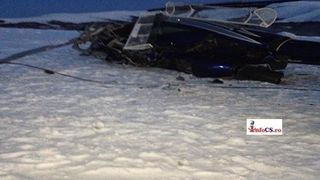 Omul de afaceri Romeo Dunca s-a prabusit cu elicopterul pe Muntele Mic, in Caras-Severin. Milionarul a scapat fara rani