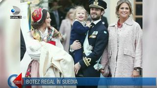 Botez regal in Suedia. Ducele de Dalarna a fost crestinat - Cum a fost la petrecere