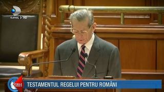 Asta a fost ultima aparitie in public a regelui Mihai! Monarhul a vorbit despre educatie in ultima sa cuvantare!