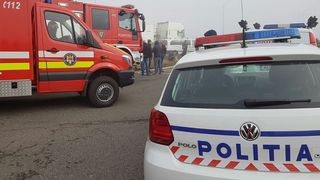 Accident grav la Buzau dupa ce un autoturism s-a ciocnit cu o autoutilitara!