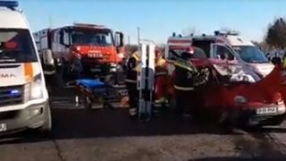 Accident rutier grav in Constanta. A fost necesara interventia unui elicopter SMURD