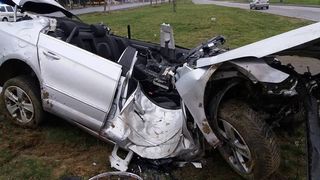 Politist de frontiera, mort in urma unui grav accident rutier, in Oradea. O alta persoana a fost grav ranita
