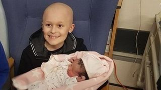 "Timpul meu s-a sfarsit. De acum, voi fi ingerul ei pazitor!" Povestea sfasietoare din spatele fotografiei