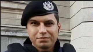 Ce pensie primeste jandarmul care a lovit protestatari pentru copilul sau bolnav? Fiul lui Sarban Raducu a ramas fara un rinichi din cauza unei forme rare de cancer