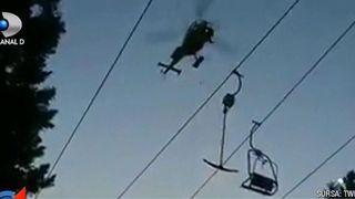 Operatiune spectaculoasa de salvare in Austria, dupa ce un telescaun s-a blocat! 150 de schiori au fost salvati cu elicopterele - Armata austriaca a trimis 6 aparate de zbor
