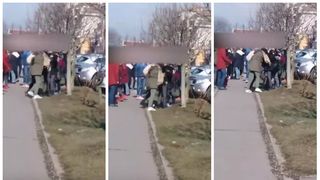 Doua eleve din Alba Iulia s-au batut dupa ce au iesit de la scoala: "Nu am mai vazut asa ceva"