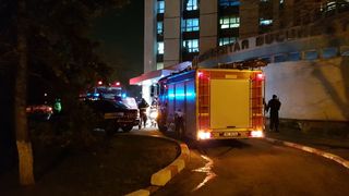 Incendiul la Spitalul Universitar din Bucuresti