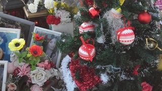 Mariana Sarkany a dus la mormantul fiicei ei o inimioara pe care scrie "Te iubesc" in germana