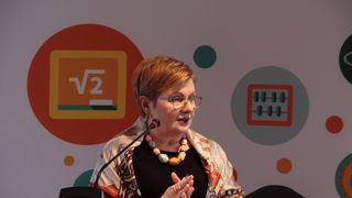 Dana Deac, zilele trecute, la o conferinta