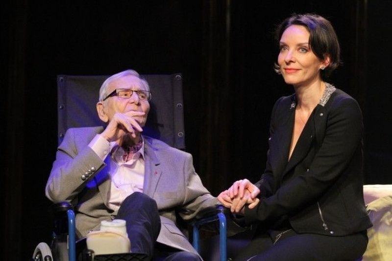 Radu Beligan si fiica lui, Lamia Beligan