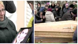 "Nu te duce in pamant! Durere fara margini la inmormantarea Anastasiei Cecati. Mama tinerei a avut nevoie de ingrijiri medicale