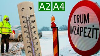 Gerul persista si astazi. Este Cod portocaliu de vreme rea pana la ora 20.00. In Capitala, scolile raman inchise. Circulatia este oprita pe A2, A4 si pe 14 drumuri nationale