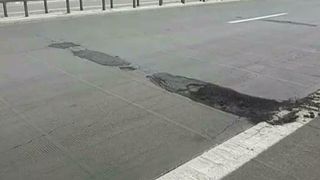 Nu se construiesc autostrazi, dar nici cele pe care le avem nu sunt intretinute! Autostrata A2 se prezinta intr-un mod deplorabil!