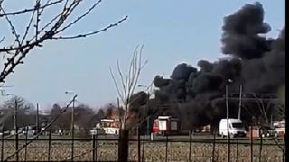 Clipe de groaza la Satu Mare! Un autobuz plin cu calatori a ars ca o torta