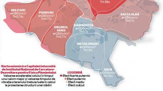 #salvatipipera / C&acirc;t de sensibilă la cutremur e platforma Pipera din Bucureşti, o zonă foarte aglomerată