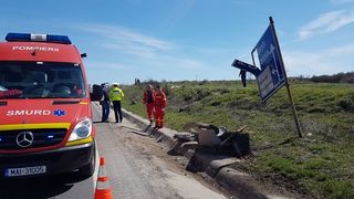 Accident teribil la Craiova! Un motociclist a murit decapitat!