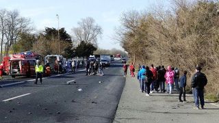 Accident grav in Galati: 2 morti si 10 raniti. A fost activat planul rosu de interventie