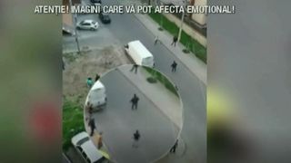 Scene de groaza intr-un cartier rezidential din Bucuresti. Ce a putut sa faca un taximetrist nervos ca nu i s-a ridicat bariera