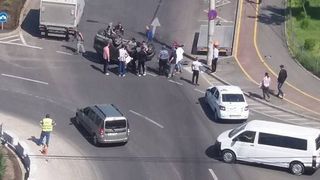 O femeie s-a rasturnat cu masina intr-o intersectie din Galati! Politistii s-au blocat in momentul in care au vazut ce alcoolemie avea!