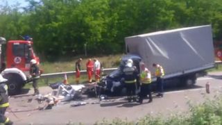 Un nou accident mortal cu romani, pe o autostrada din Ungaria. Doamne, ce tragedie!