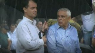 Festivalul oierilor de Rusalii. Ministrul Agriculturii, Petre Daea, prezent la Bistrita. Ploia l-a udat pana la piele