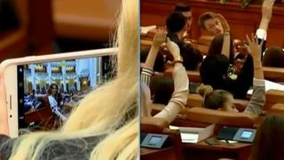 Parlamentari pentru o zi! Zeci de copii au facut schimb de roluri cu alesii tarii cu ocazia zilei de 1 iunie!