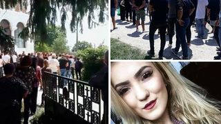 Curg rauri de lacrimi amare! Laura, tanara ucisa in Belgia, a fost condusa pe ultimul drum! Familia este ingenuncheata de durere