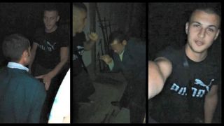 Scene de groaza! S-a filmat in timp ce bate un barbat, apoi a trimis imaginile fostei sale iubite, pentru a-i arata cat e de periculos. Ce a urmat i-a determinat pe parintii fetei sa mearga la Politie