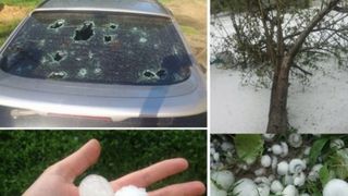 Fenomene meteo extreme in Spania si Germania. Grindina a facut ravagii!