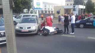 Ce a aparut in Bucuresti, in locul in care ieri a murit un tanar motociclist!