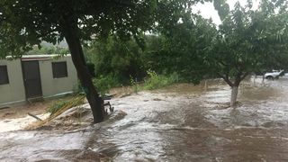 Panica intr-o comuna din Galati, dupa ce sambata trecuta ploaia a facut prapad