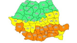 Noua ALERTA METEO! Meteorologii anunta ploi torentiale in 28 de judete. Este COD PORTOCALIU  in 9 judete