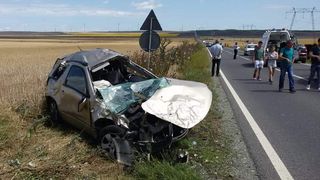 Accident teribil la Constanta! Sunt patru victime, dintre care trei copii