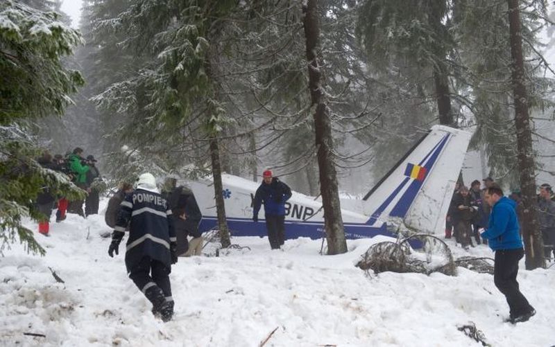 In accidentul aviatic din Apuseni au murit doua persoane
