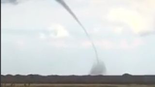 Video! Inca o tornada in Dobrogea, dupa ce un vartej urias a fost vazut in largul marii