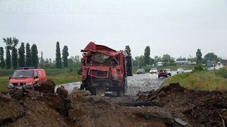 Accident crunt pe A2. Tragedia de la Mihailesti se putea repeta! Politistii sunt in alerta! E panica mare