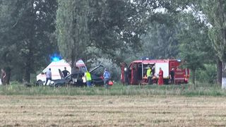 Accident cumplit la poarta unitatii militare de la Boboc, judetul Buzau. EL este militarul care a murit. Alte trei persoane au fost grav ranite