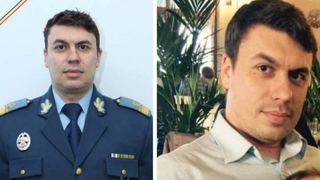 Florin Rotaru, pilotul care a murit sambata intr-un accident aviatic, a fost inmormantat astazi la Fetesti, cu onoruri militare