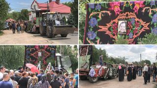 Tatal copilului ucis de mama in somn, la Craiova, a facut un gest care i-a socat pe toti cei prezenti la inmormantare