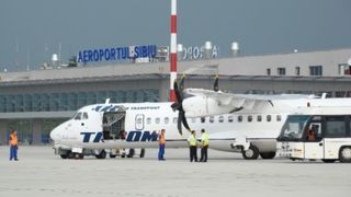 Alerta in Sibiu! Aeroportul a fost evacuat. Pompierii au descoperit sursa care a creat panica
