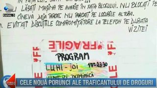 Fara precedent! Cele 9 porunci ale traficantului de droguri din Bucuresti. Cine nu respecta cerintele nu primea marfa