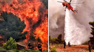 S-a aflat adevarata cauza a incendiilor devastatoare din Grecia! Vinovatul  a fost identificat! De la ce a pornit catastrofa!